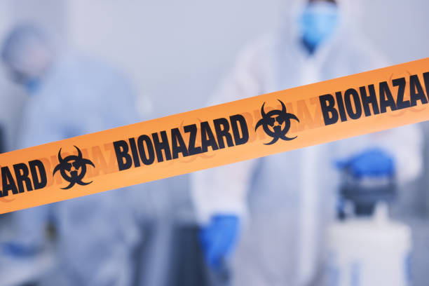 Professional Biohazard Cleanup technician working in Atlanta, GA